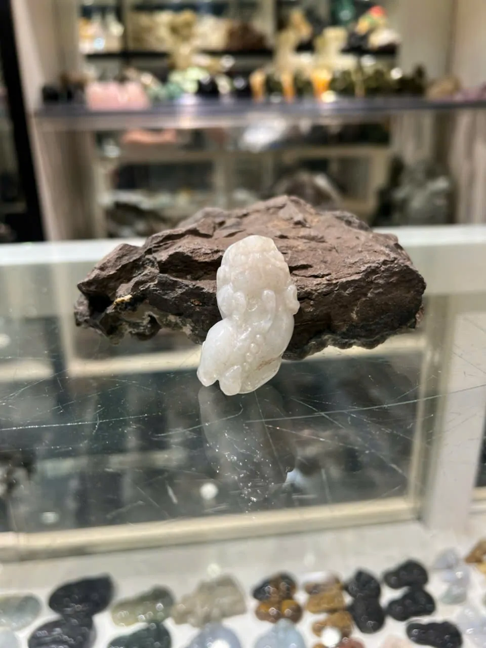 Mặt tỳ hưu PT lưng điểm ngọc A+++(38.95gr)(GCN1674) S6629-S1-5414